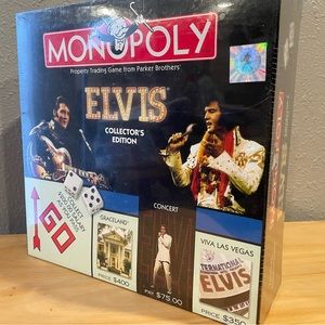 Monopoly Elvis Collector’s Edition Year 2003 **NEW & SEALED**
